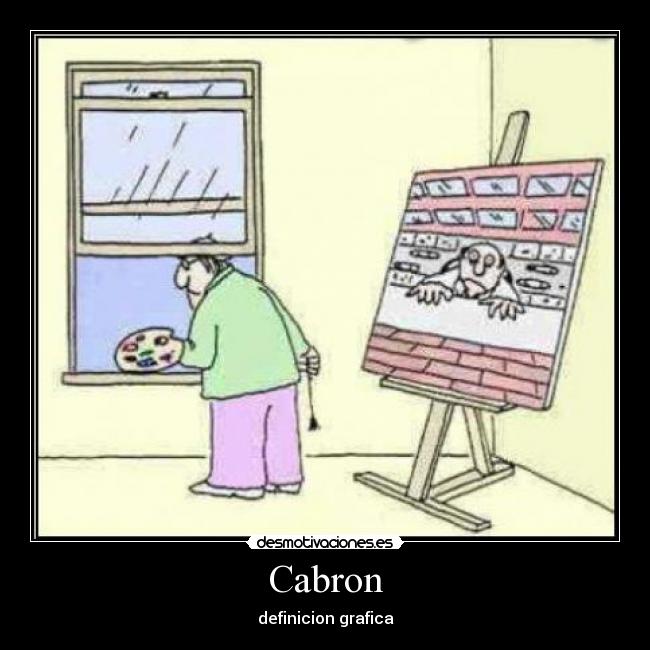 Cabron - definicion grafica