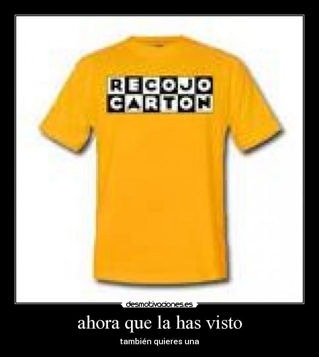 ahora que la has visto - también quieres una