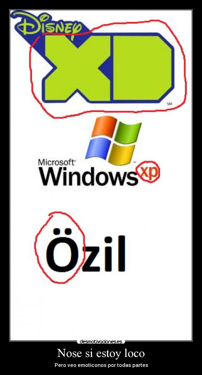 Nose si estoy loco - Pero veo emoticonos por todas partes