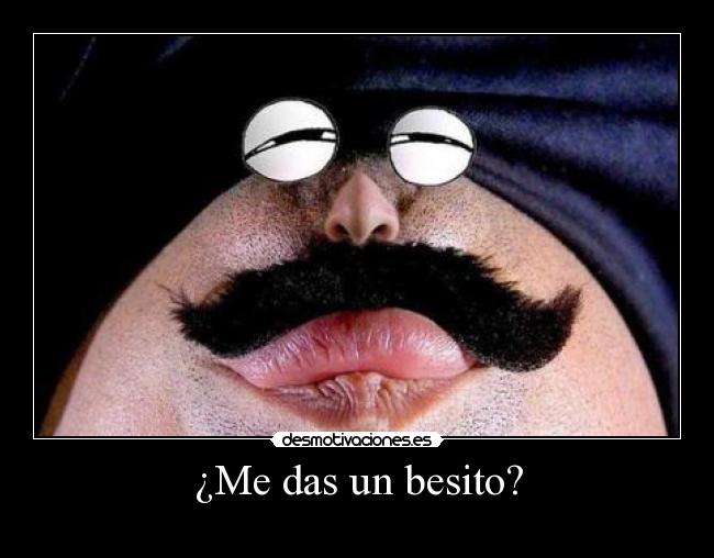 ¿Me das un besito? - 