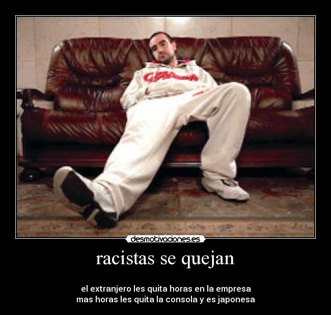 racistas se quejan -