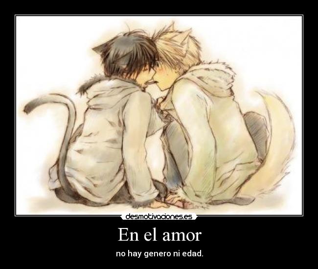 En el amor -