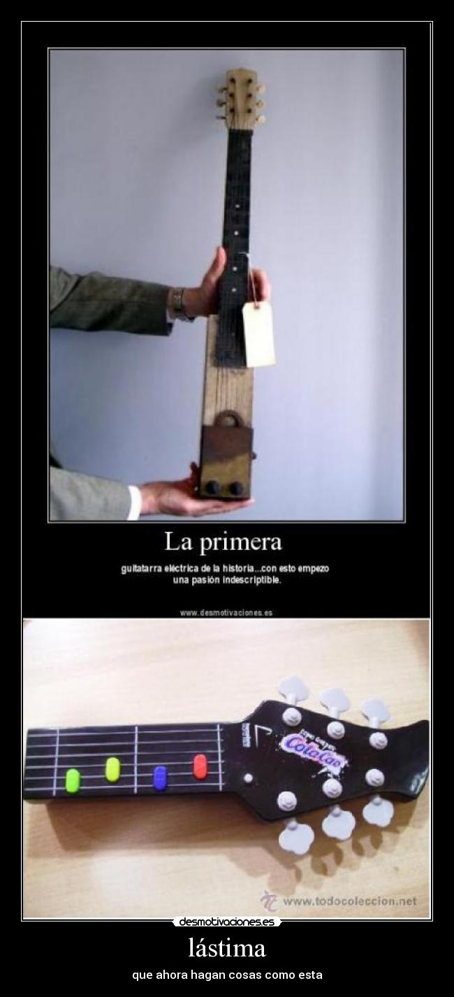 lástima - que ahora hagan cosas como esta