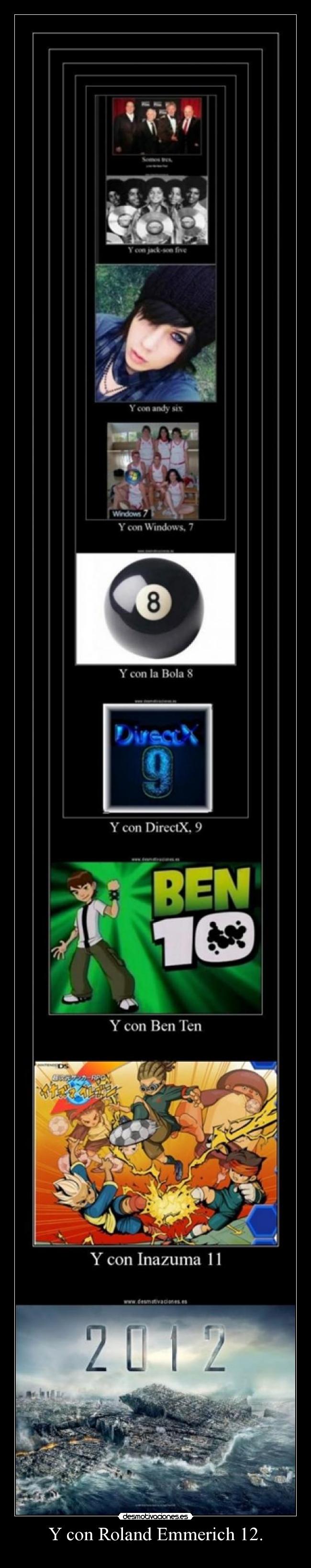 Y con Roland Emmerich 12. - 
