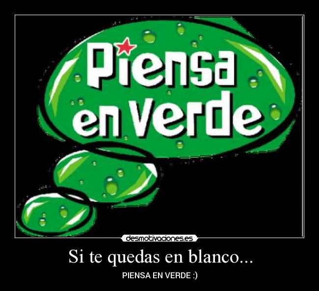 Si te quedas en blanco... - 