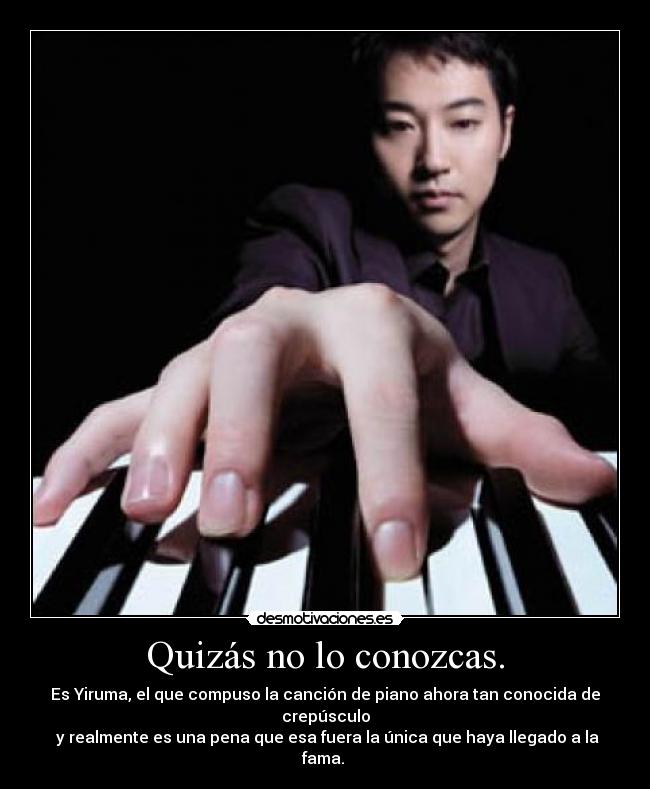 Quizás no lo conozcas. - 