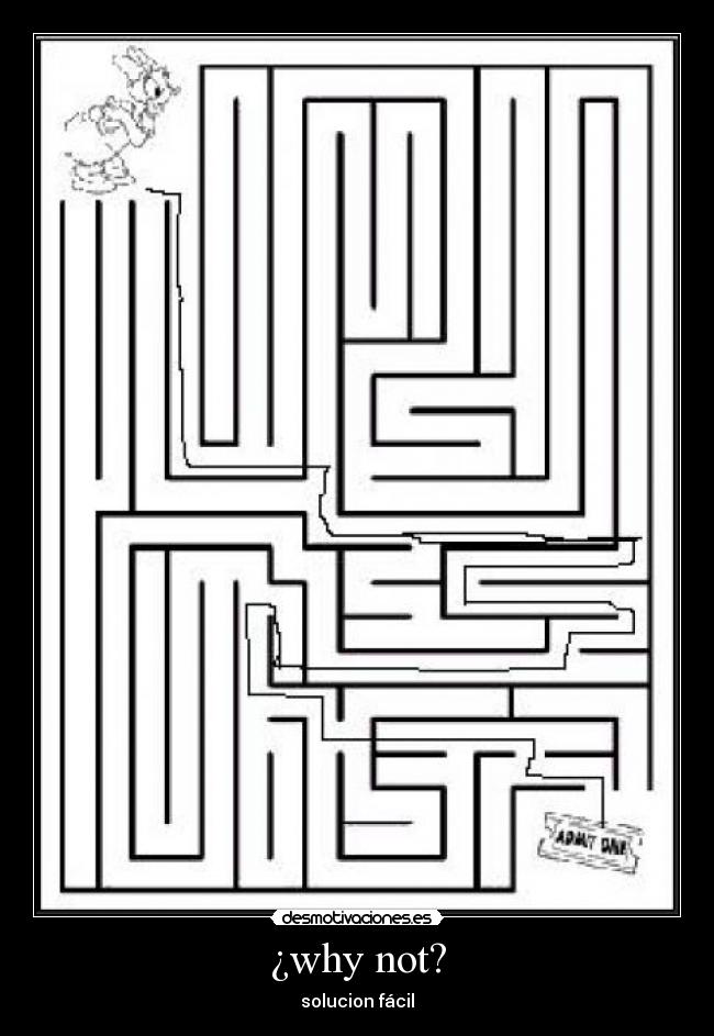 ¿why not? - solucion fácil
