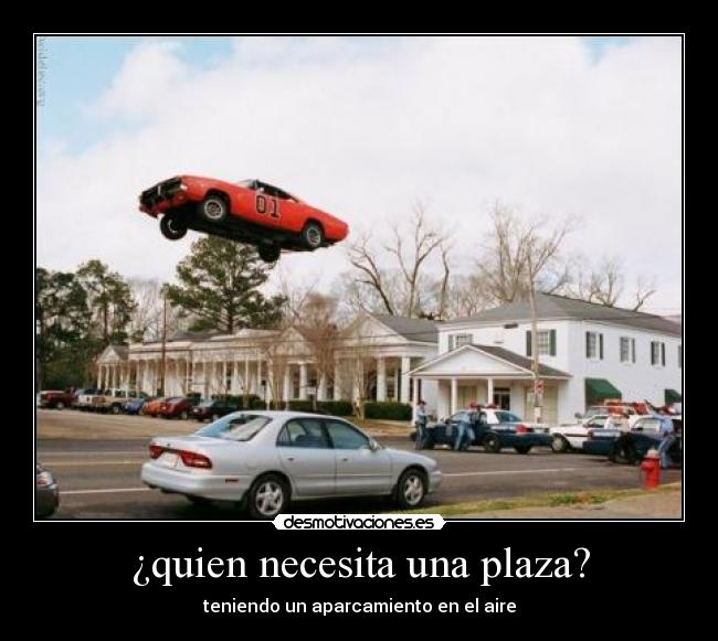 ¿quien necesita una plaza? - teniendo un aparcamiento en el aire