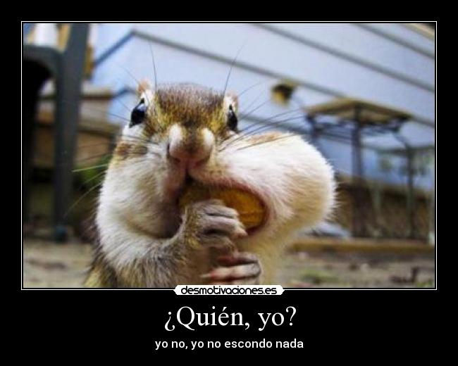 ¿Quién, yo? - 