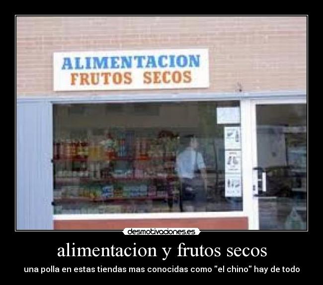 alimentacion y frutos secos - 