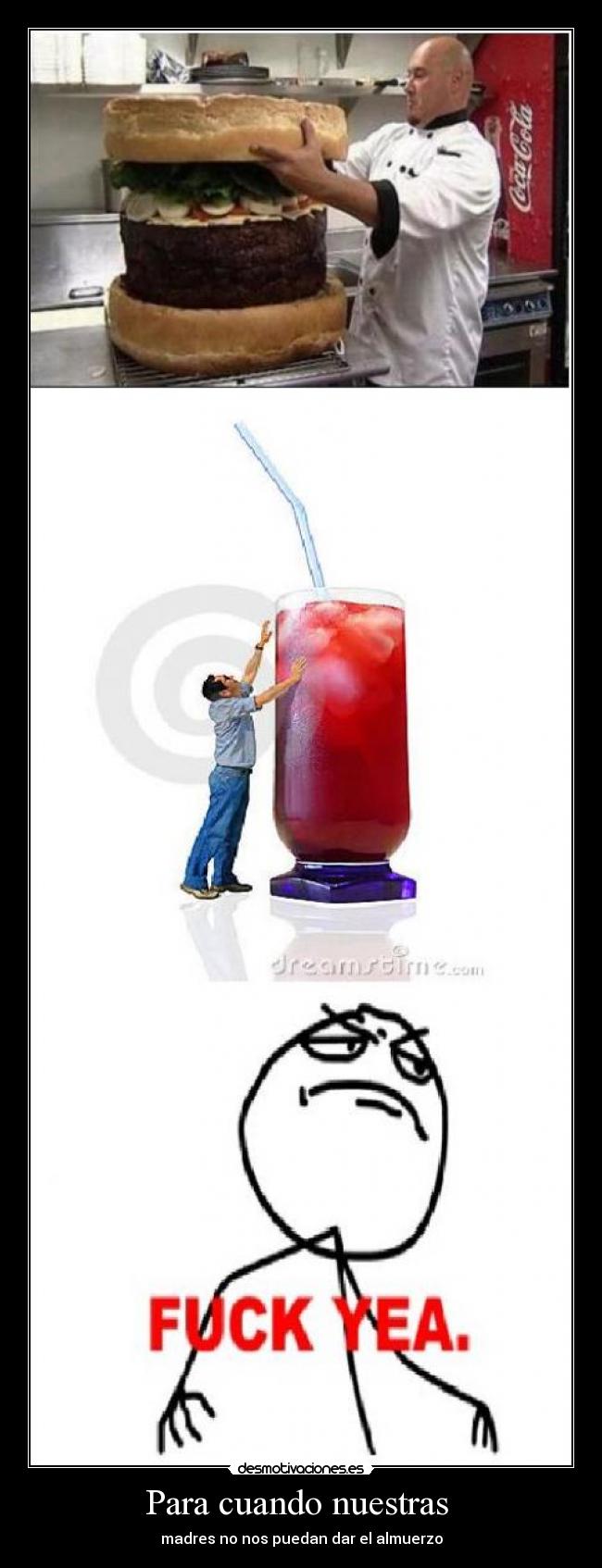 Para cuando nuestras - madres no nos puedan dar el almuerzo