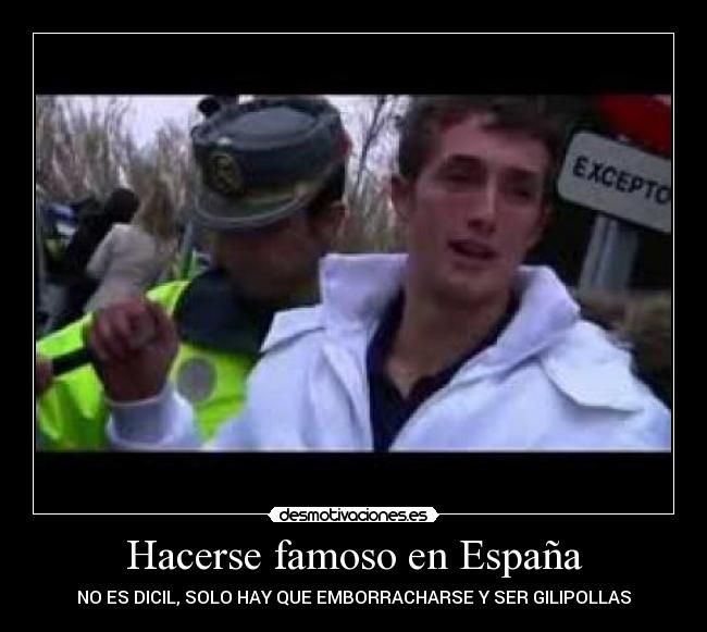 Hacerse famoso en España -