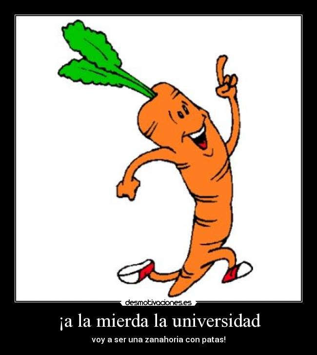 ¡a la mierda la universidad - 