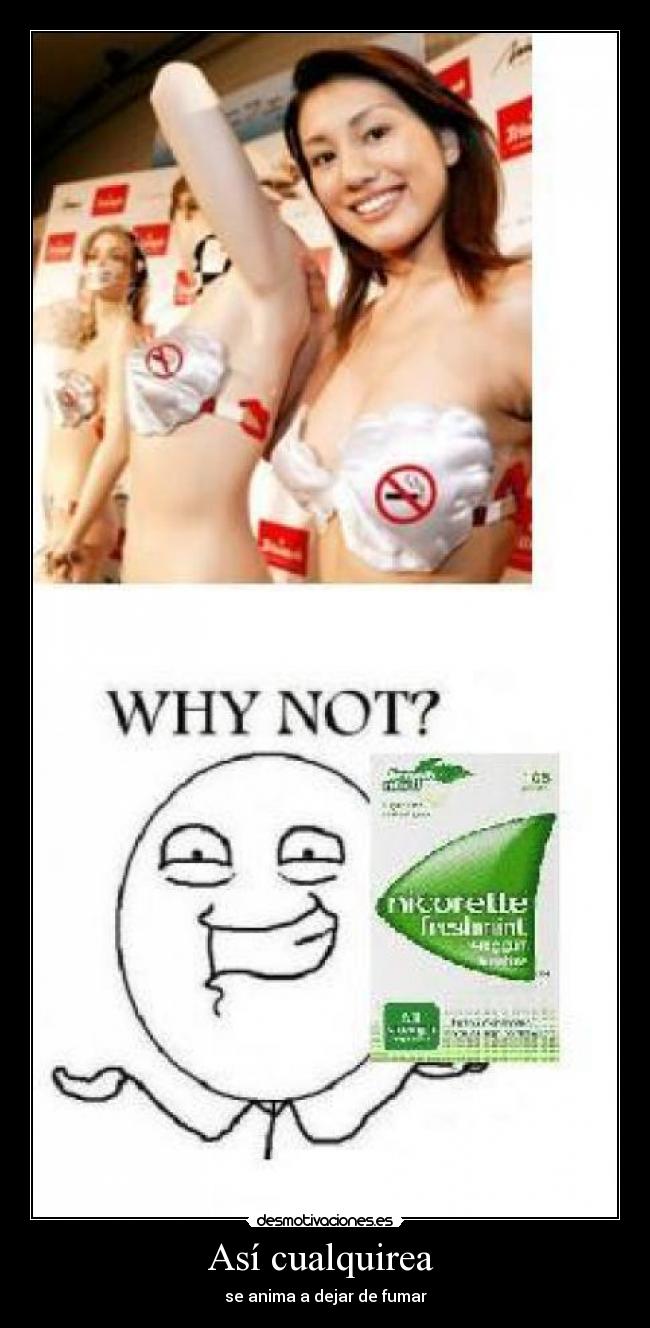 Así cualquirea - se anima a dejar de fumar