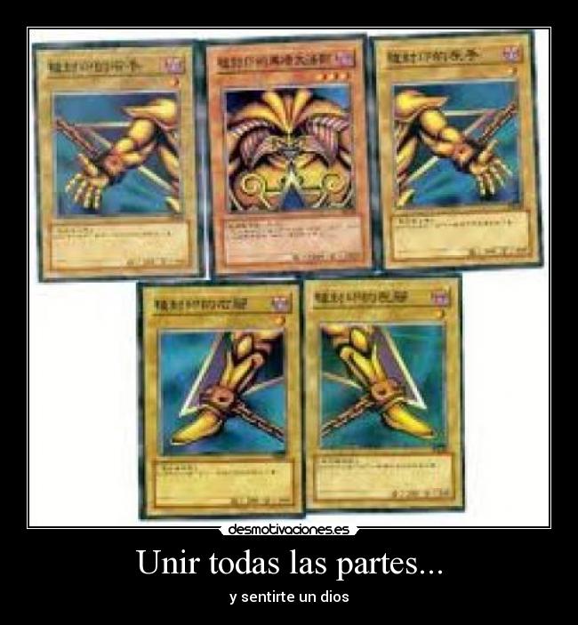 Unir todas las partes... - 