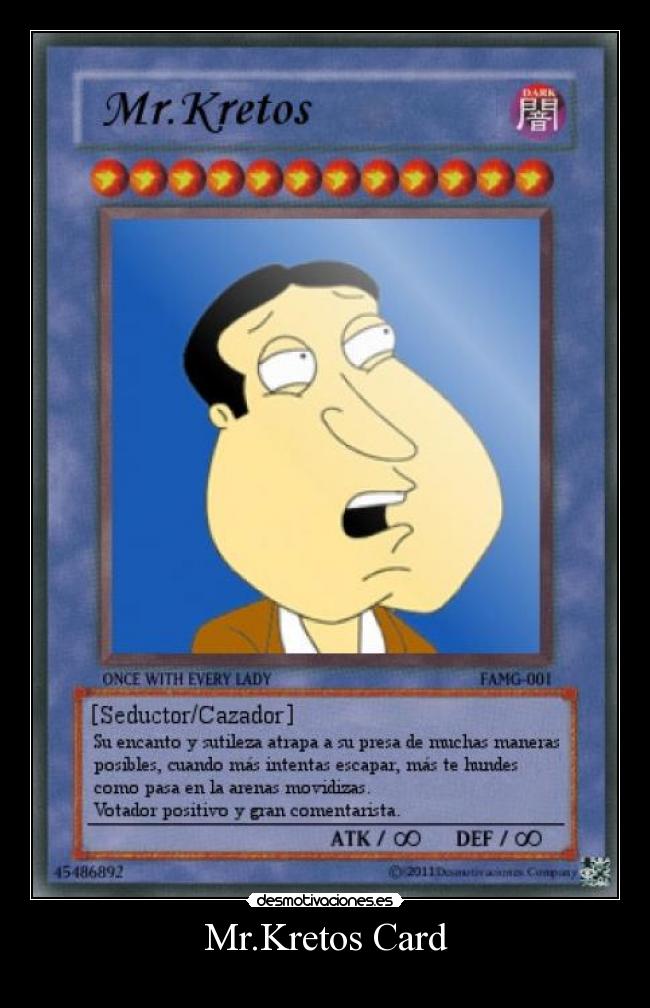 Mr.Kretos Card - 