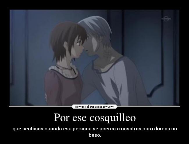 Por ese cosquilleo - 