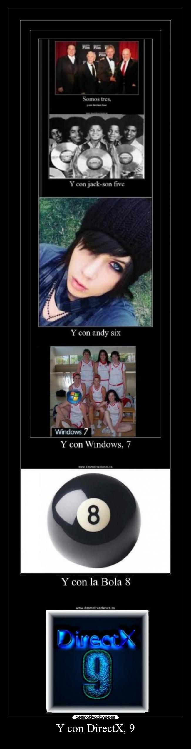 carteles directx desmotivaciones