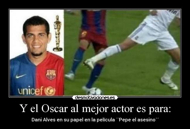 Y el Oscar al mejor actor es para: -