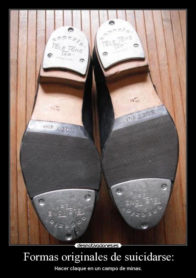 Formas originales de suicidarse: - 