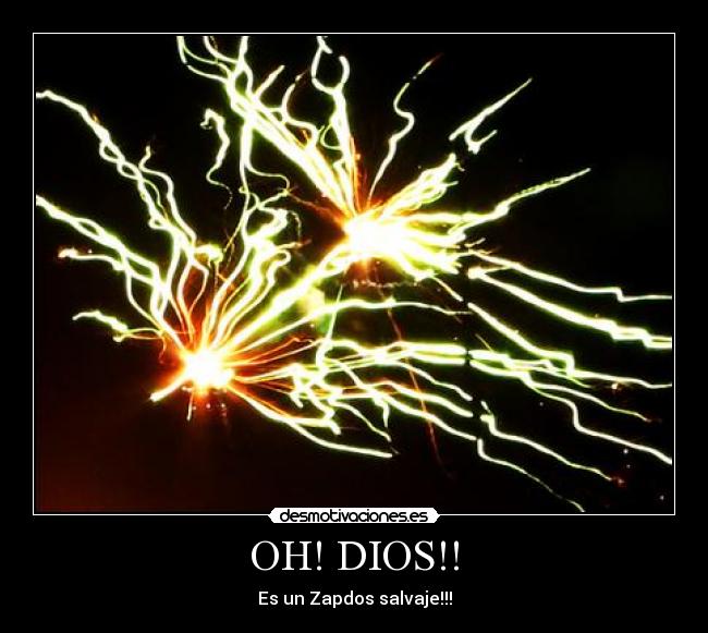 OH! DIOS!! - Es un Zapdos salvaje!!!