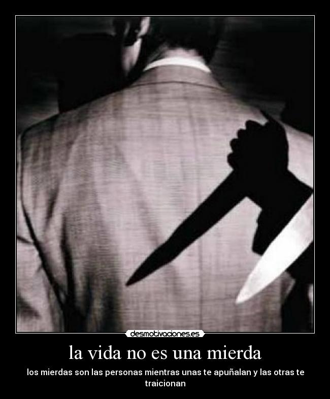 la vida no es una mierda -