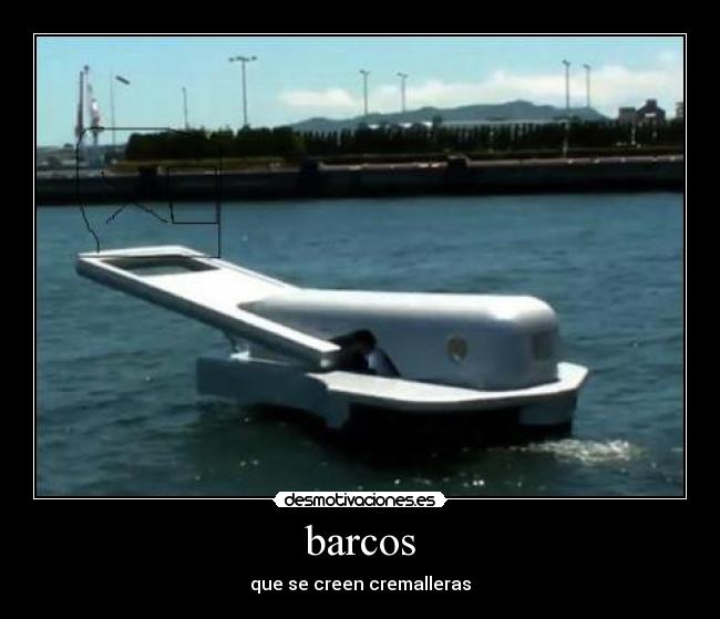 barcos - que se creen cremalleras