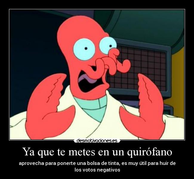 carteles futurama desmotivaciones