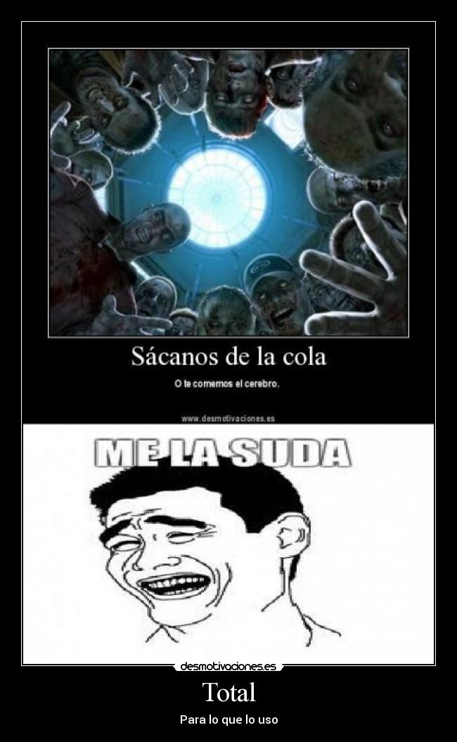 Total - Para lo que lo uso