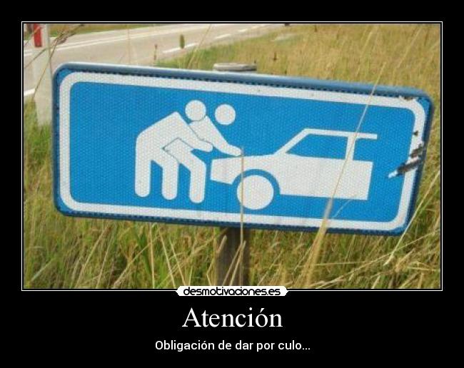 Atención -
