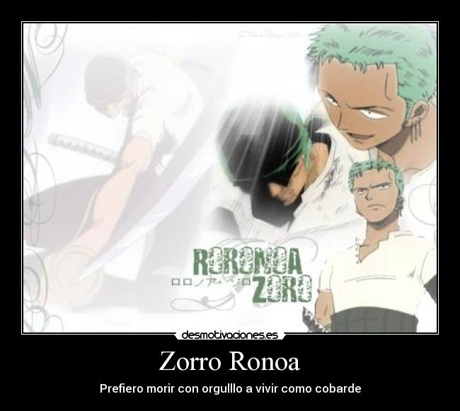 Zorro Ronoa - 
