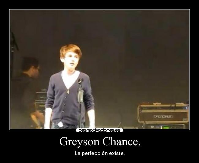 Greyson Chance. - 