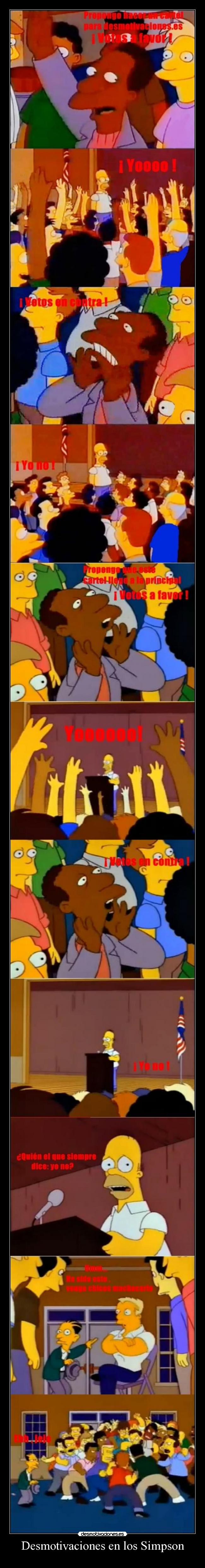 Desmotivaciones en los Simpson - 