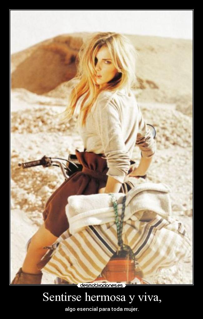 Sentirse hermosa y viva, - algo esencial para toda mujer.
