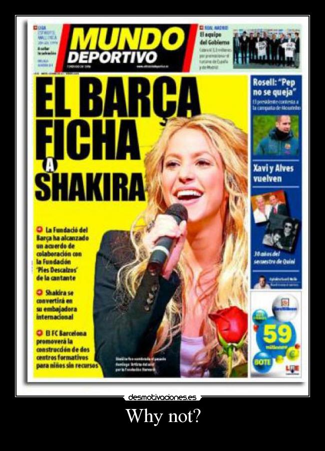 carteles shakira desmotivaciones