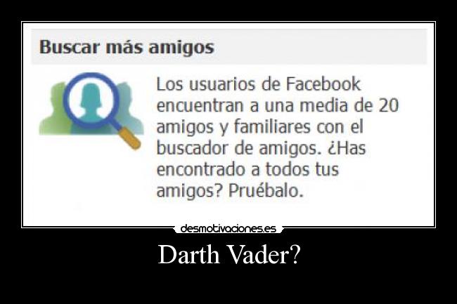 Darth Vader? -
