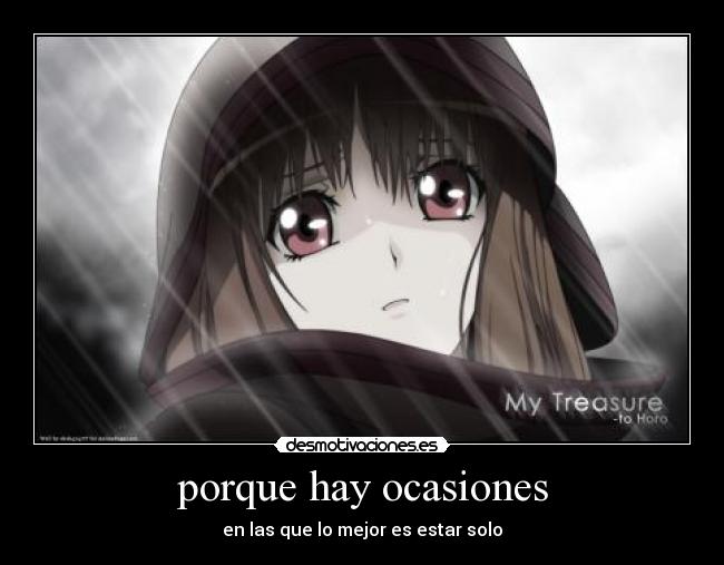 carteles tristeza soledad solo triste pana dolor spice end wolf lobo horo lluvia desmotivaciones