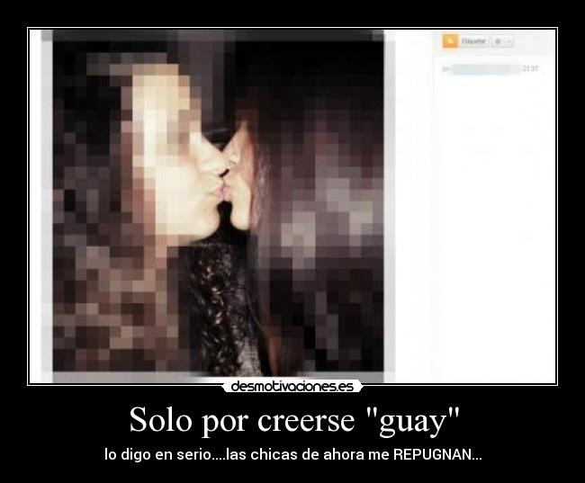 Solo por creerse guay - 