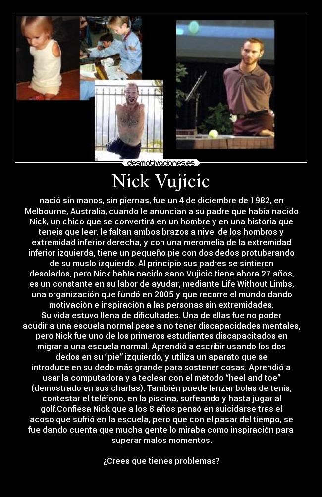 Nick Vujicic -