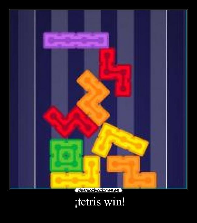 ¡tetris win! -