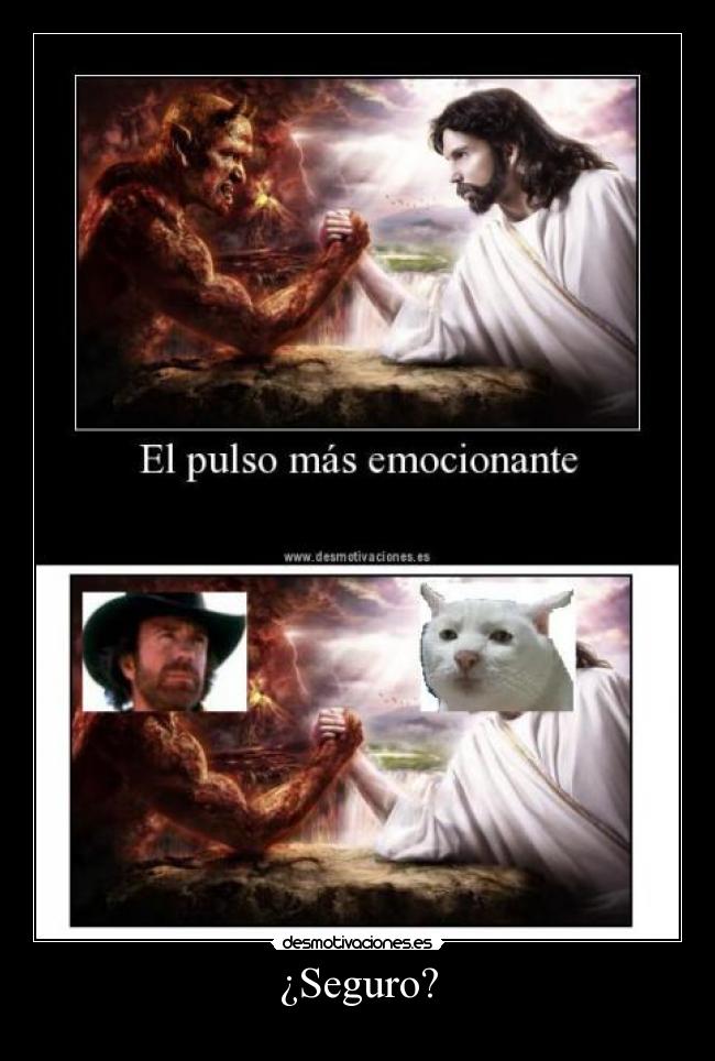 ¿Seguro? -
