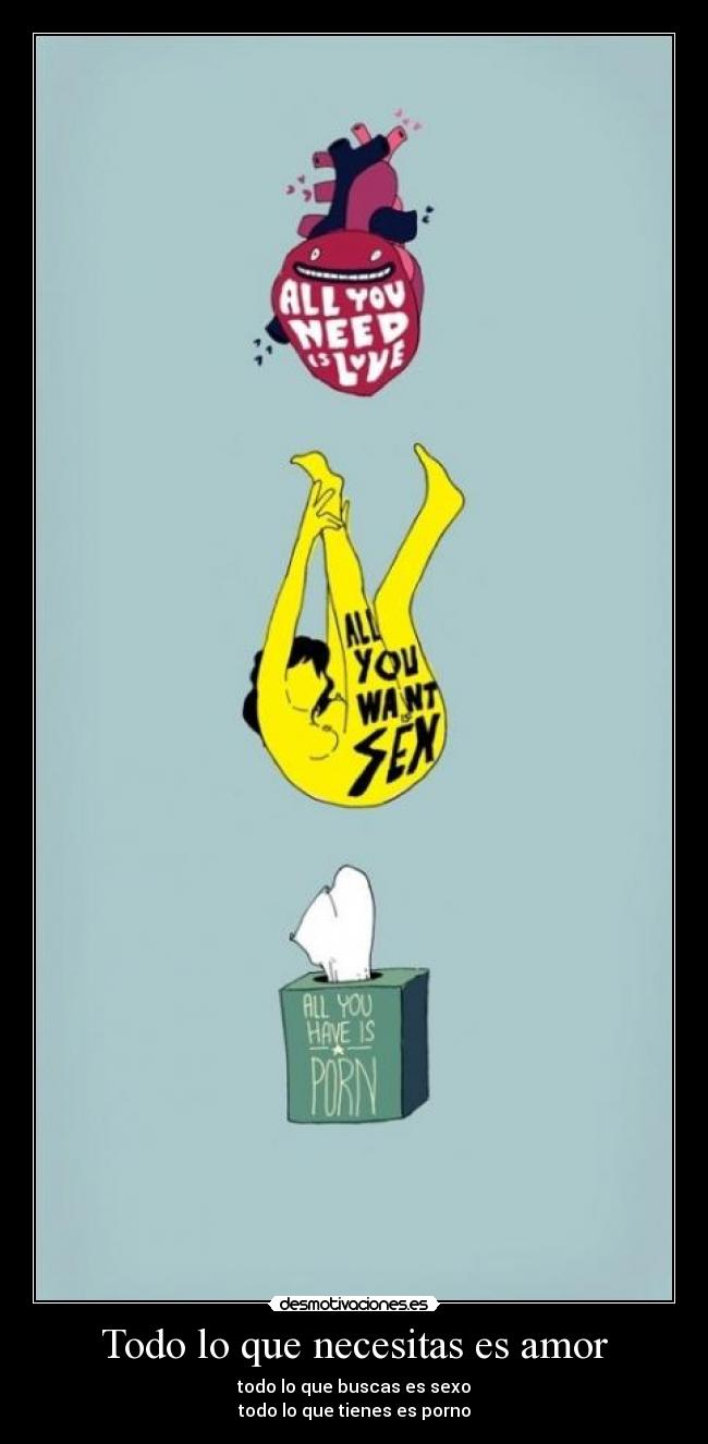 Todo lo que necesitas es amor -