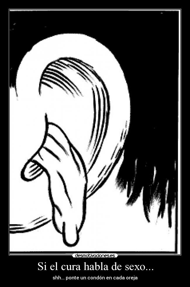 Si el cura habla de sexo... -