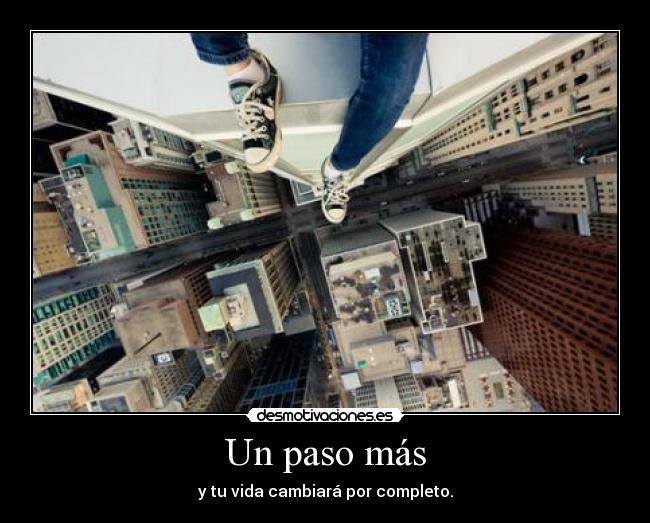 Un paso más -