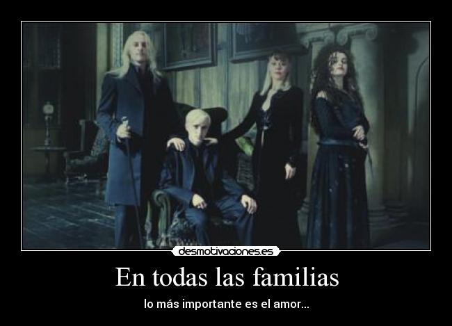 En todas las familias - lo más importante es el amor...