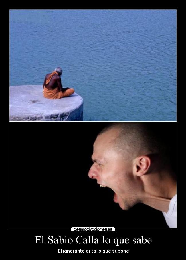 El Sabio Calla lo que sabe - 