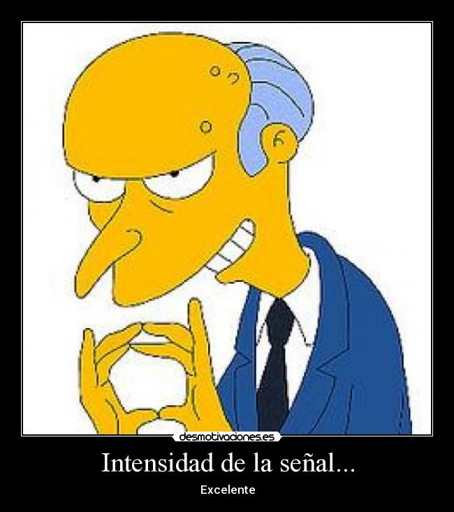 carteles excelente burns simpson desmotivaciones