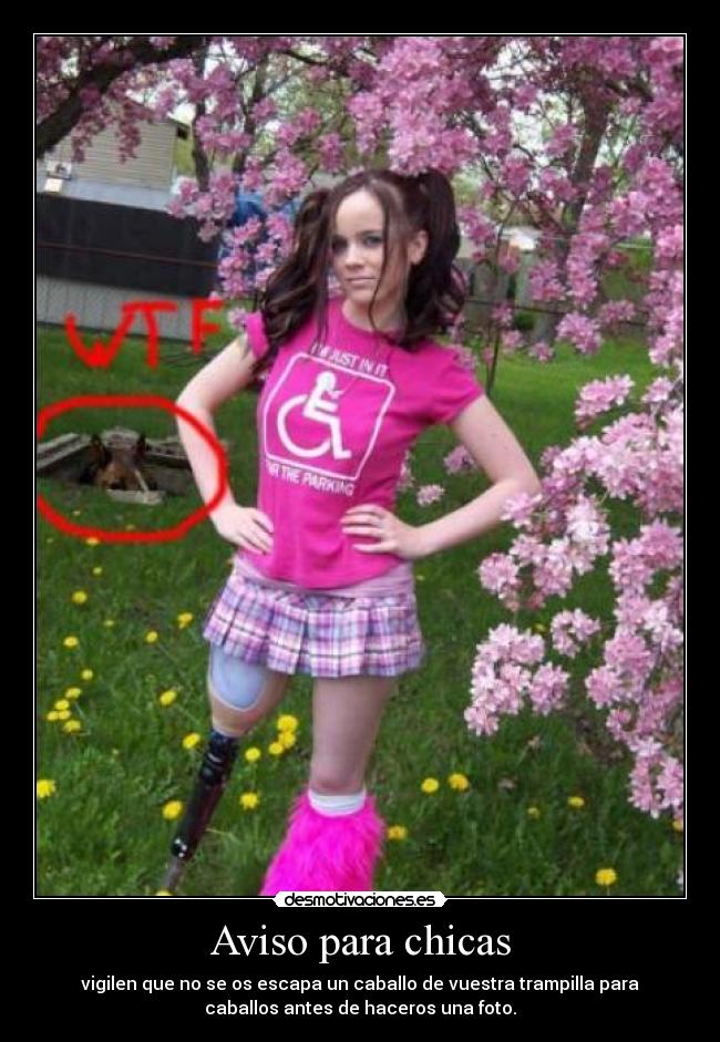 Aviso para chicas - 