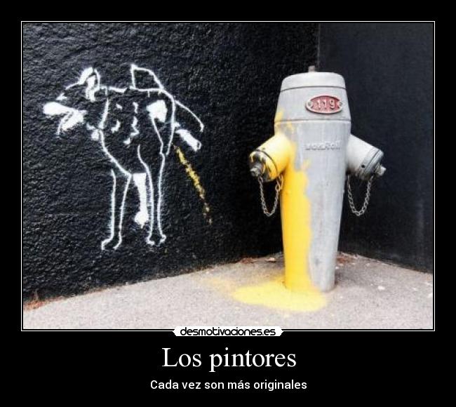 Los pintores -