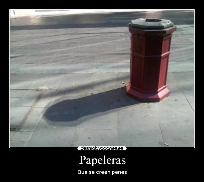 Papeleras -